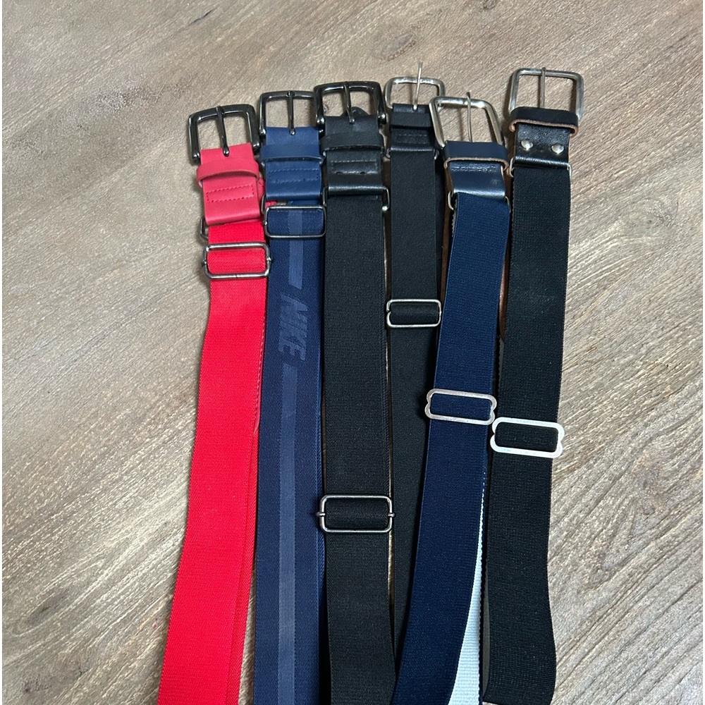 Mens/Boys Baseball Belts - Bulk